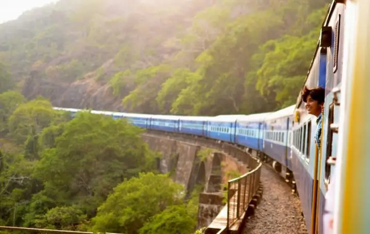 high-class train travel